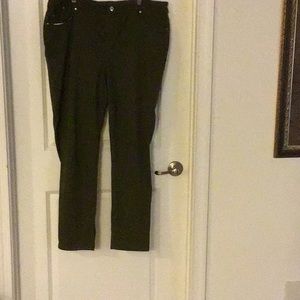 Chico’s Olive Green Jeggings